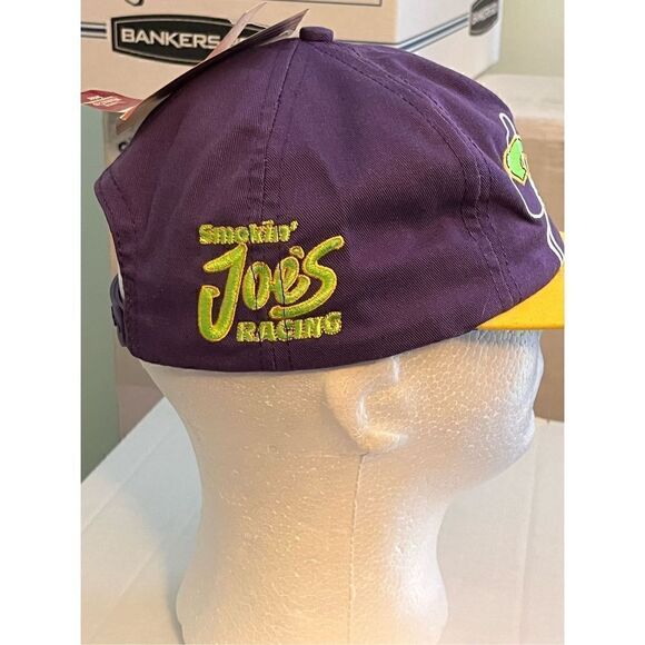 Vintage Chase Authentics NASCAR 90s #Deadstock Jimmy Spencer Baseball Cap. NWT. - Picture 3 of 4